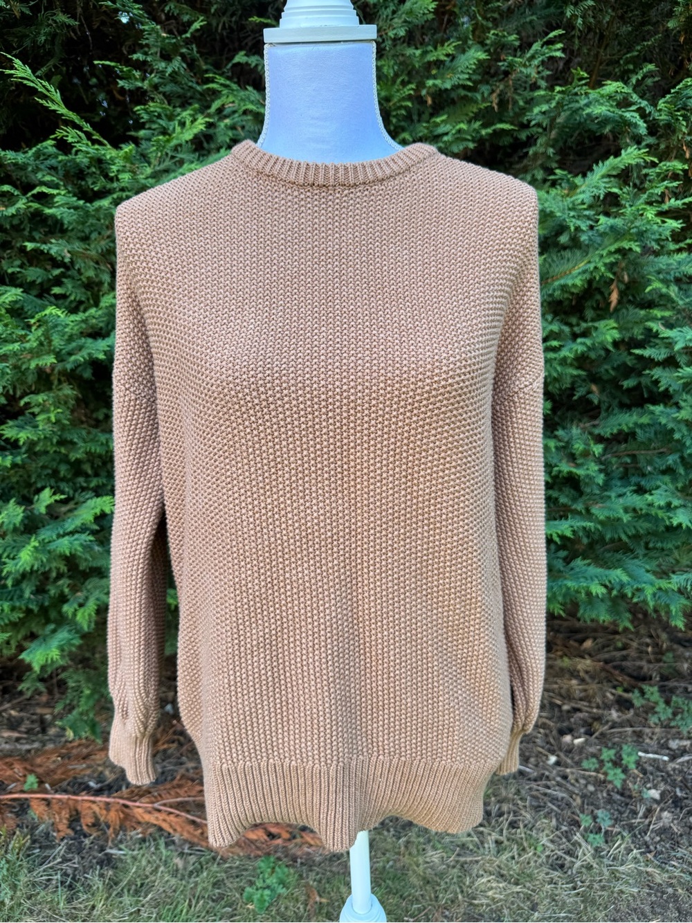 Old Navy Knit Sweater | EUC | Camel | Oversized | XS Tall fits like M/L